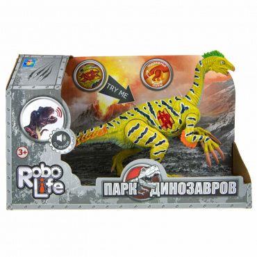 Т22006 1toy RoboLife игрушка Теризинозавр, звук. эффект, (3*AG3 входят в комп.) 